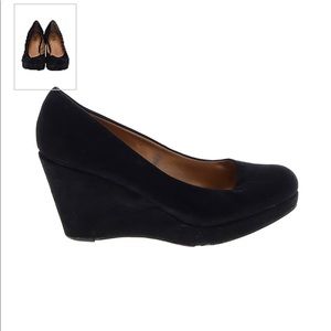 ANA 10 w closed toe black womens heel